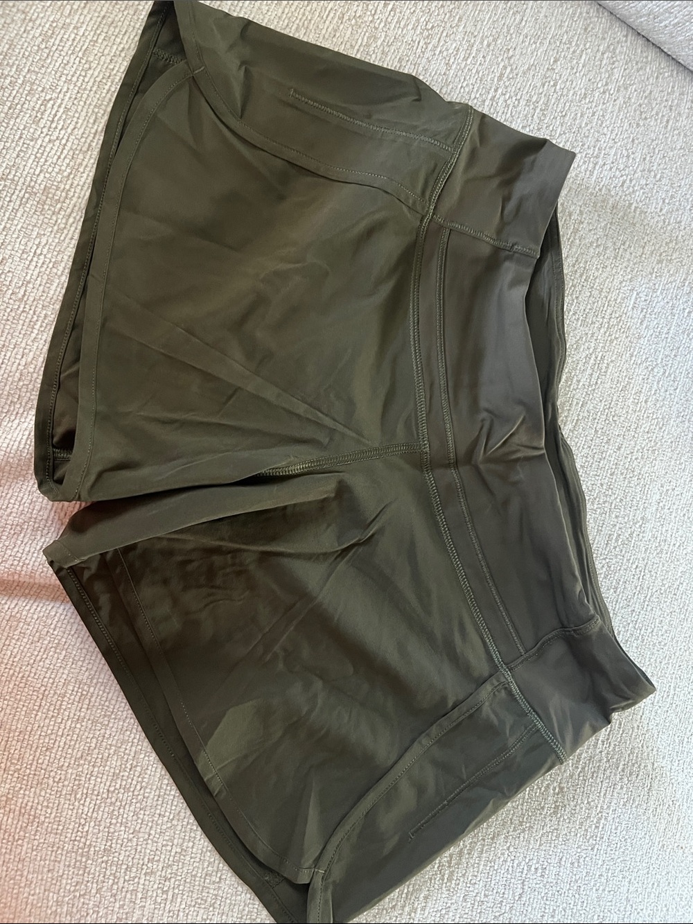 lululemon athletica Olive Green Athletic Shorts